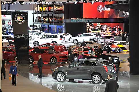 Chevrolet - Panoramica stand al NAIAS di Detroit